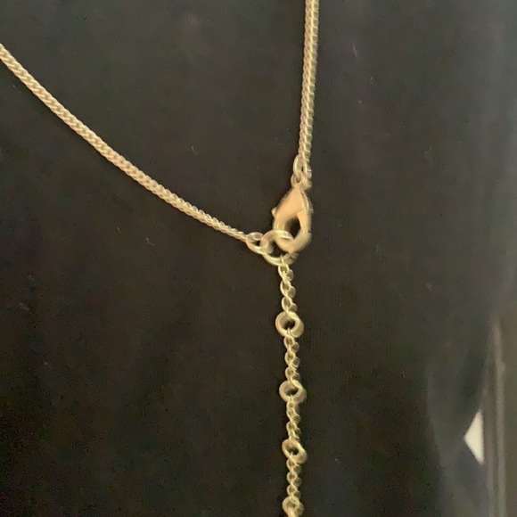 Necklace with silver /tassel - Picture 4 of 4